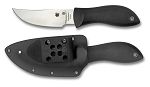 Bill Moran Black FRN w/ Kraton Inlay Upswept PlainEdge