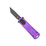 CALIFORNIA OTF 952 GEN II TANTO NOT SERRATED - PURPLE