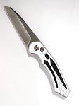 Diablo side open auto silver handle