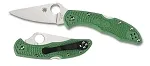 Delica4 Lightweight Green FRN Flat Ground PlainEdge