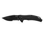 LATERAL, BLACK, SERRATED