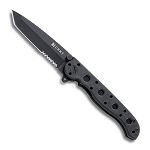 M16-10 EDC - Black - Zytel Handle, AutoLAWKS, Combo Edge