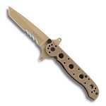 M16-13 Special Forces - Tan G10 Handle, Tanto, AutoLAWKS, Veff Combo