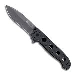 M21 Carson Folder - Black G10 Handle, AutoLAWKS, Razor-Sharp Edge