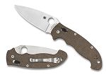 Manix 2 XL Brown Canvas Micarta CPM CRU-WEAR