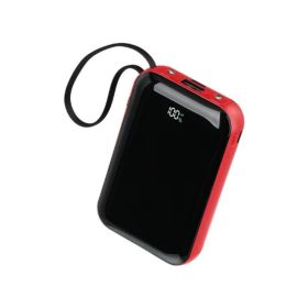 Universal Charging Companion  Power Bank - Suitable For A Variety Of Scenarios, With Portability And Multiple Capacities, Fast Charging And Wirel (Option: Red)